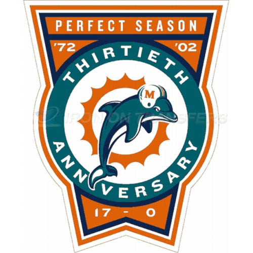 Miami Dolphins Iron-on Stickers (Heat Transfers)NO.583